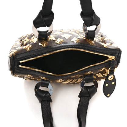 Louis Vuitton Monogram Sequins Eclipse Speedy 28 Gold 5 of 8