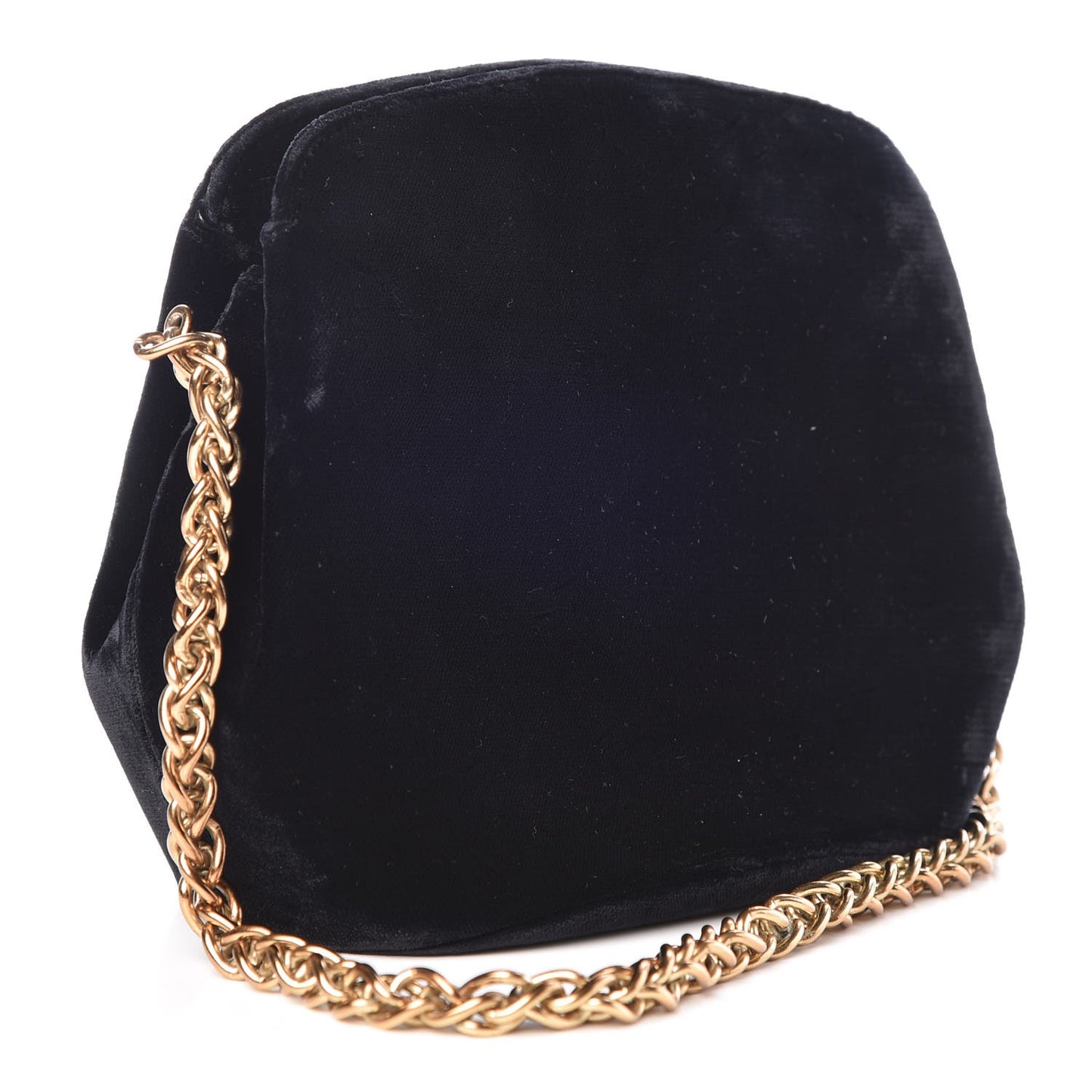 Velvet Evening Bag Black
