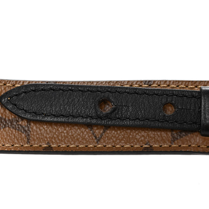 Louis Vuitton Reverse Monogram Bandouliere Shoulder Strap XL Black 5 of 6