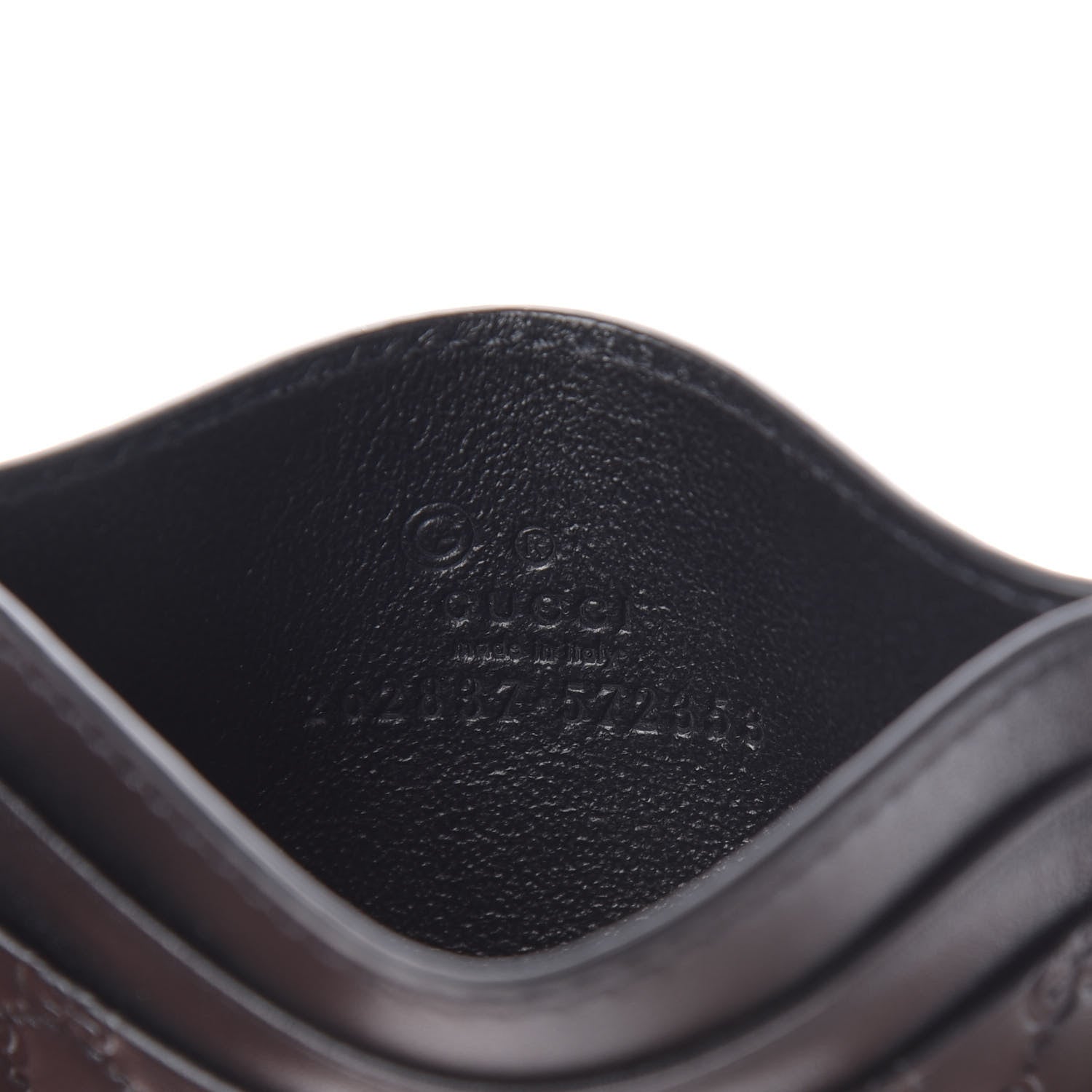 Gucci Microguccissima Card Holder Black 6 of 7