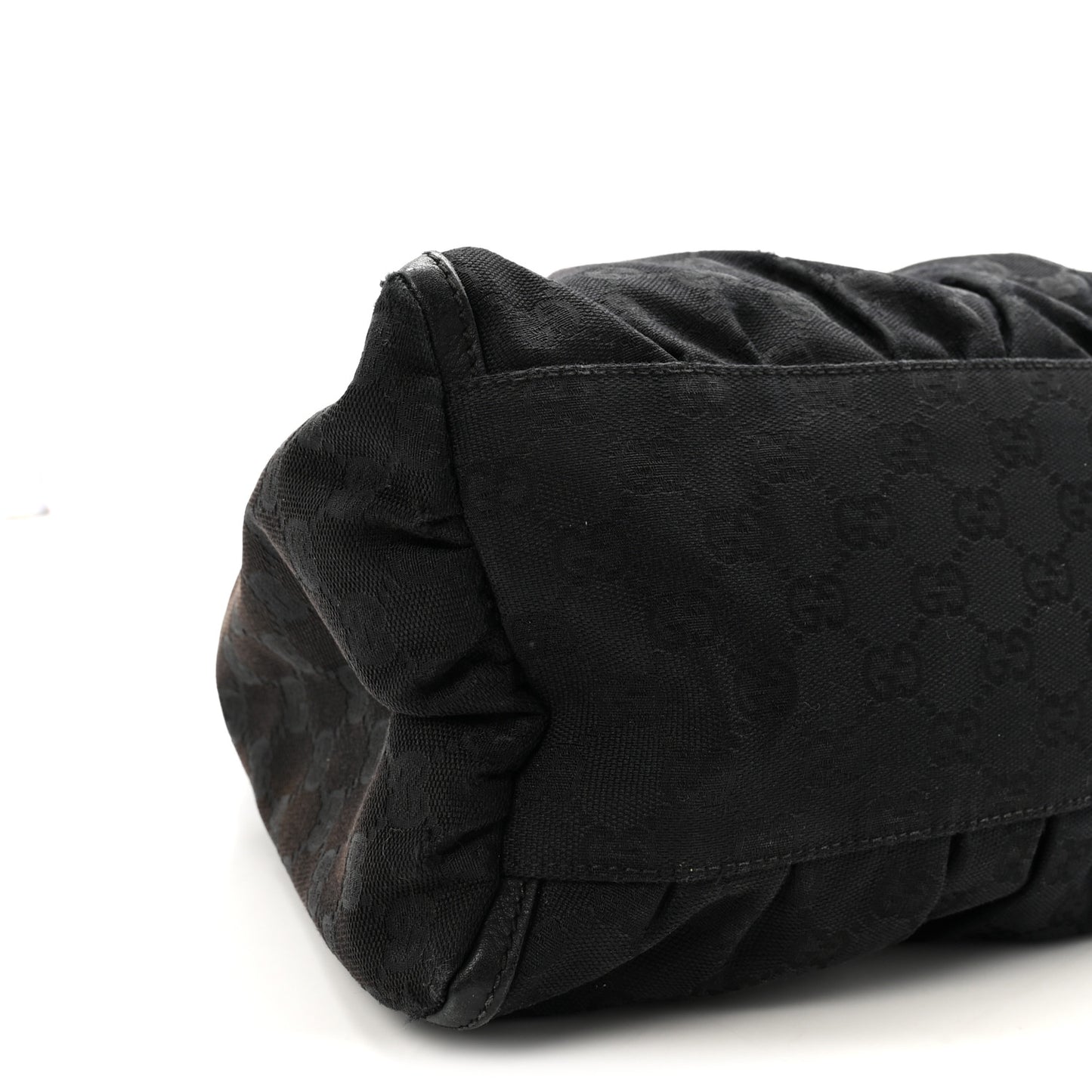 Monogram Large D Ring Hobo Black