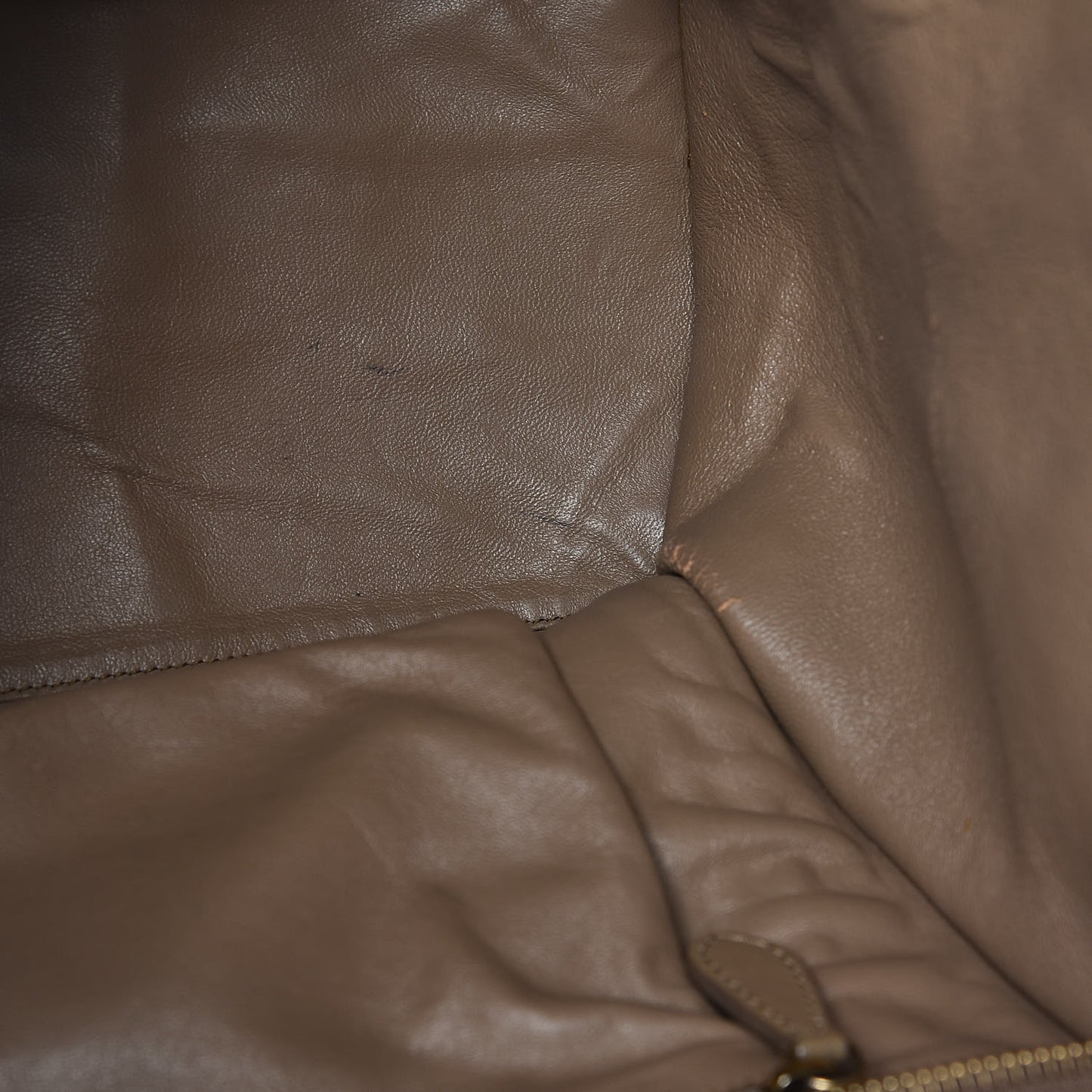 Smooth Calfskin Mini Luggage Camel
