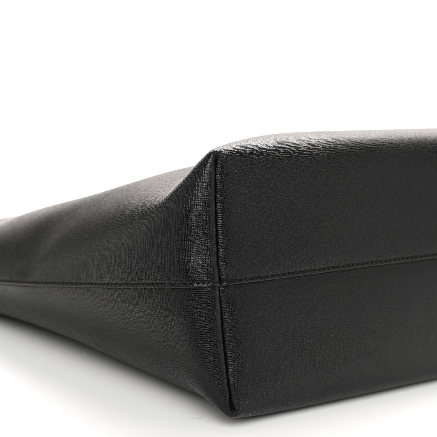 Fendi Vitello Elite Cuoio Monster Buggies Medium Roll Tote Black Multicolor Blue Cobalto 9 of 11