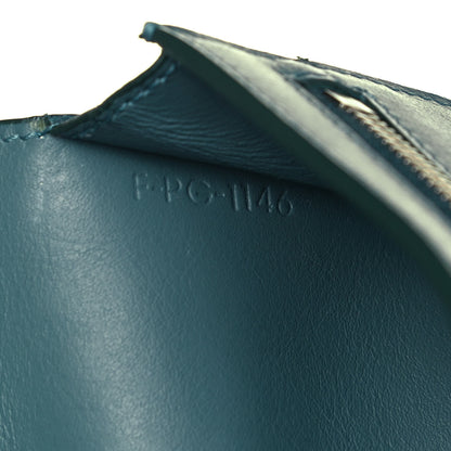 Celine Grained Calfskin Medium Multifunction Strap Wallet Pale Blue 7 of 8