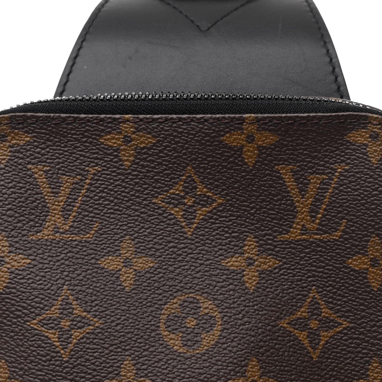 Louis Vuitton Monogram Macassar Avenue Sling Bag 7 of 9