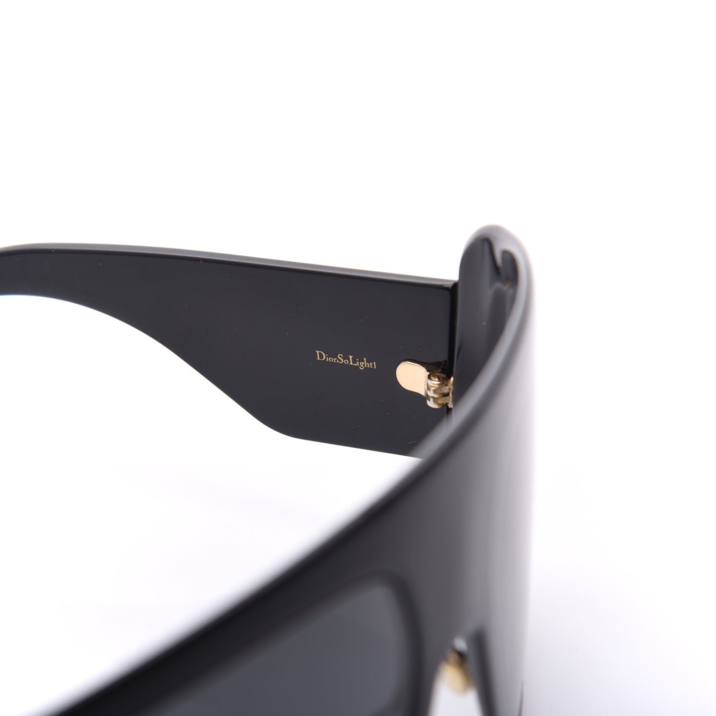 Acetate DiorSo Light 1 Shield Sunglasses Black