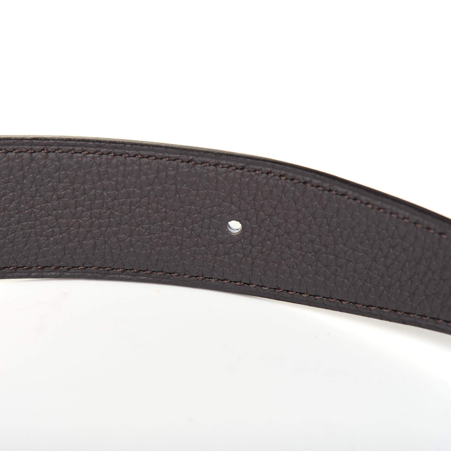 Hermes Box Togo 32mm H Belt 90 Black Etain 7 of 10
