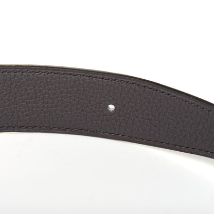 Hermes Box Togo 32mm H Belt 90 Black Etain 7 of 10
