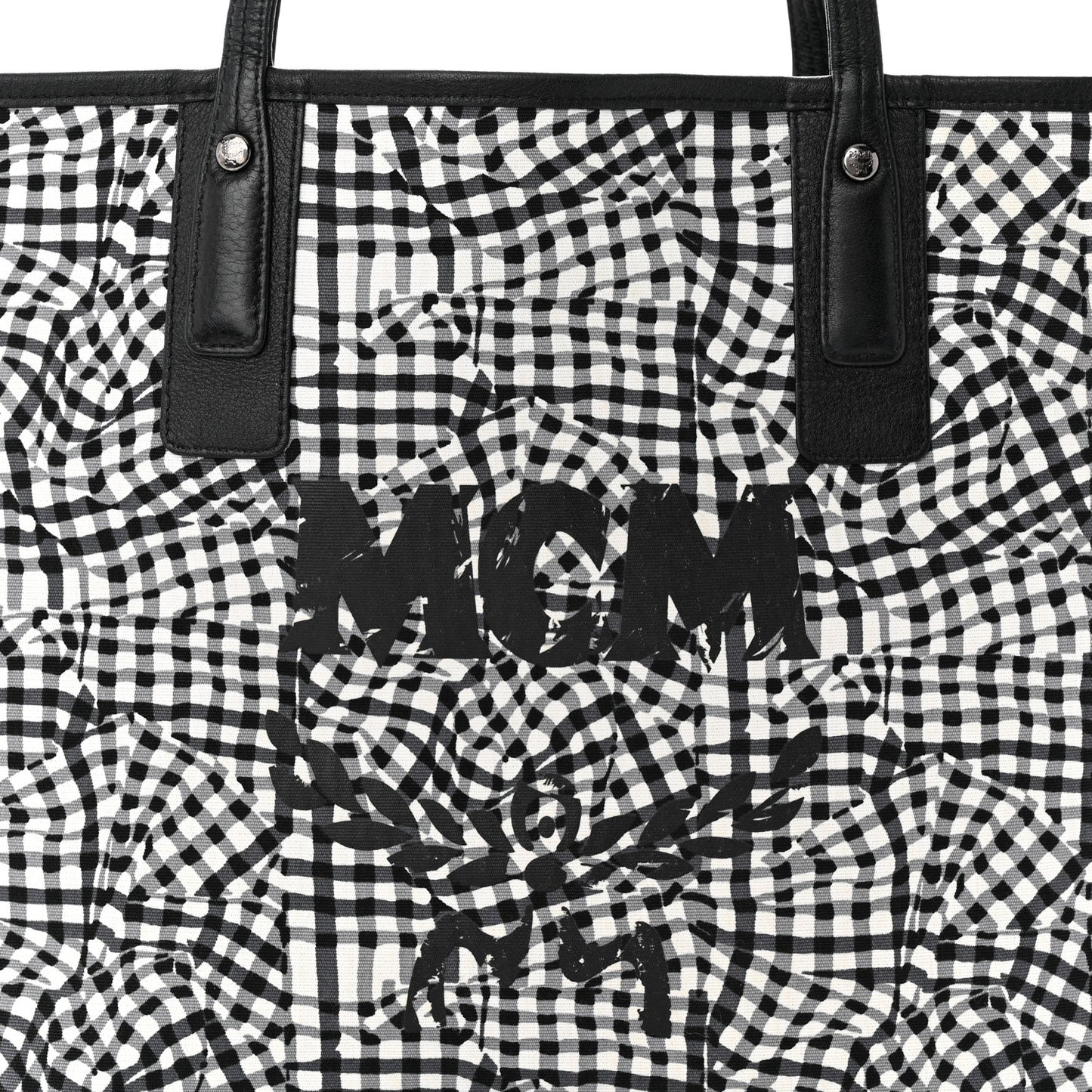 Visetos Medium Liz Reversible Shopper Tote Black