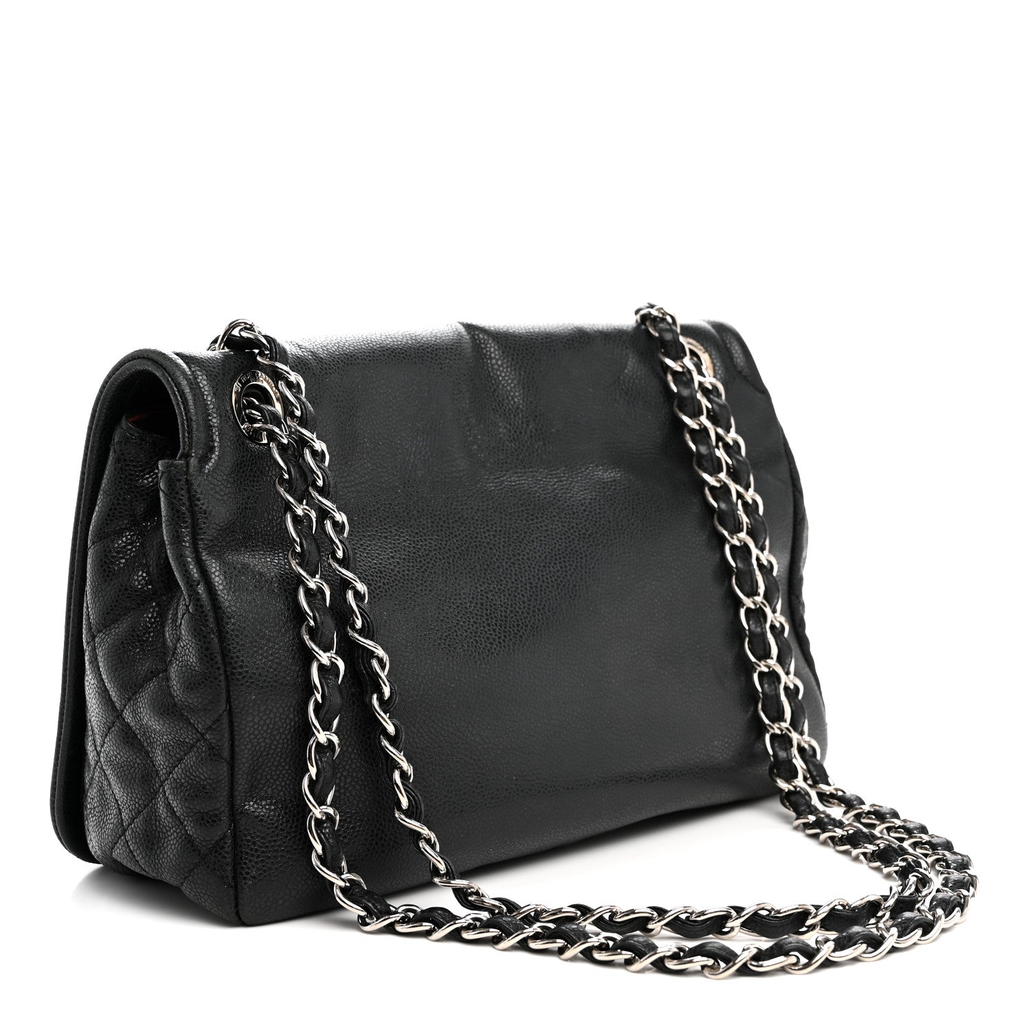 Chanel Caviar Timeless CC Flap Bag Black 3 of 11