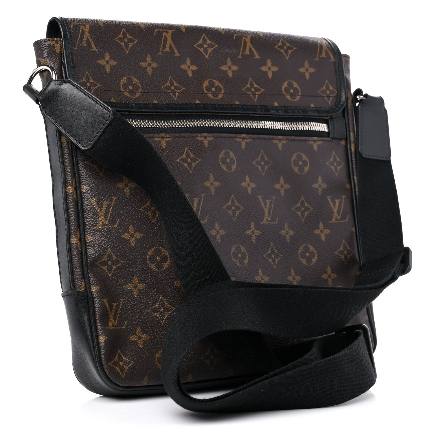 Louis Vuitton Monogram Macassar Bass MM 3 of 11