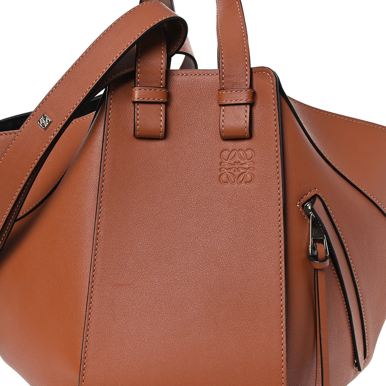 Loewe Calfskin Small Hammock Shoulder Bag Tan 8 of 11