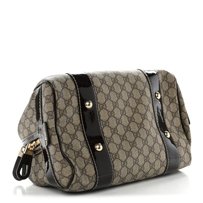 Gucci GG Plus Boston Vanity Bag Brown 4 of 11