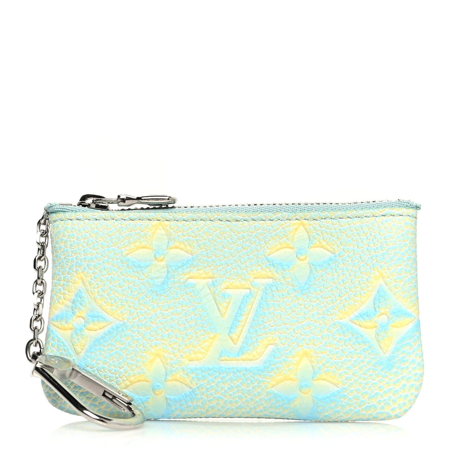 Empreinte Monogram Summer Stardust Key Pouch Water Green