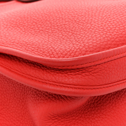 Hermes Taurillon Clemence Evelyne III GM Rouge Tomate 18 of 20