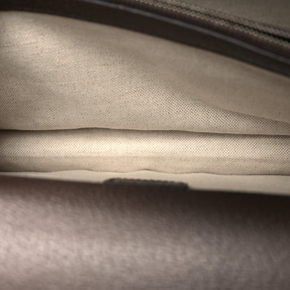 Gucci Monogram Jumbo GG Textured Dollar Calfskin Small Dionysus Shoulder Bag Camel Ebony New Acero 6 of 11