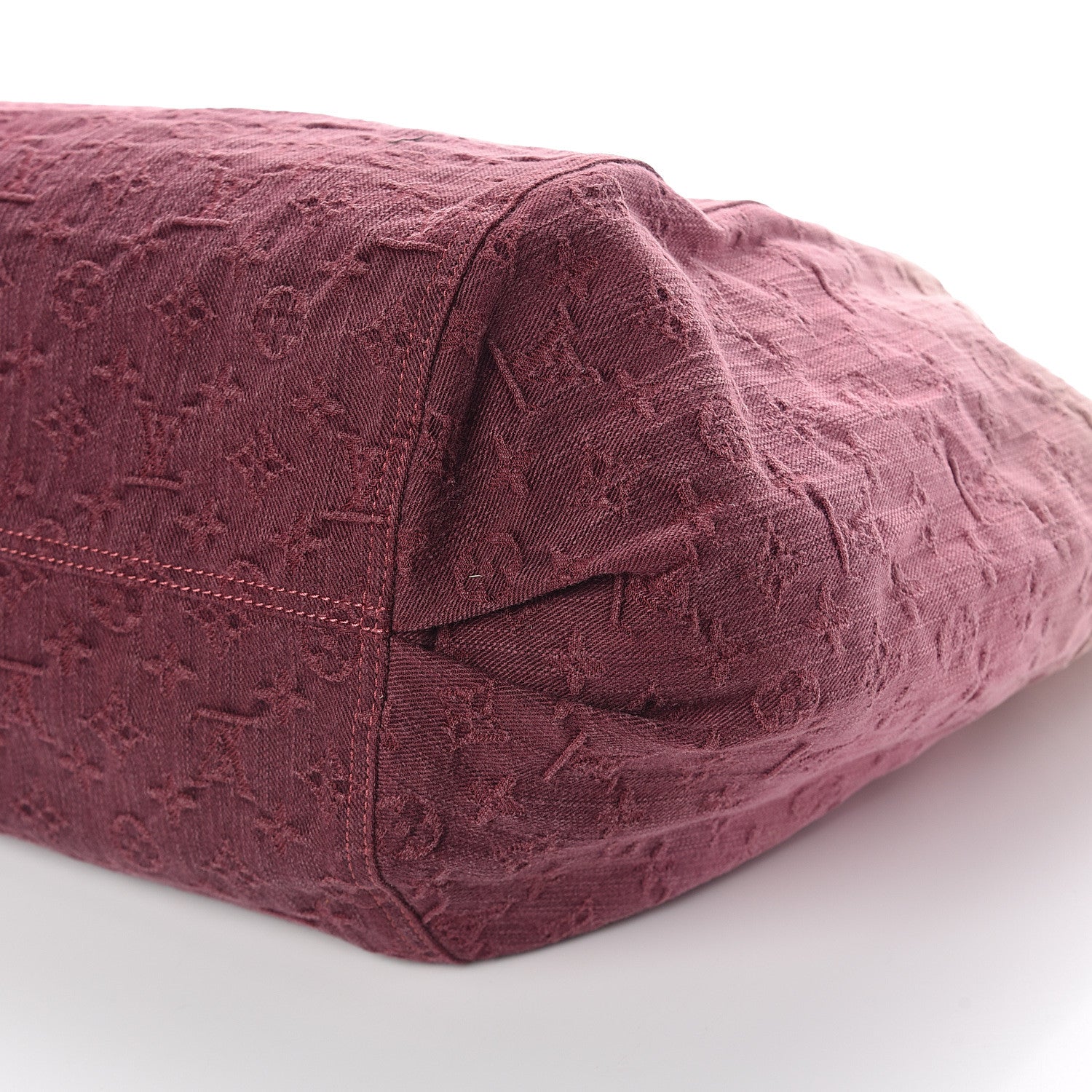 Louis Vuitton Denim Quilted Monogram Sunbeam Rouge Fauviste 8 of 8