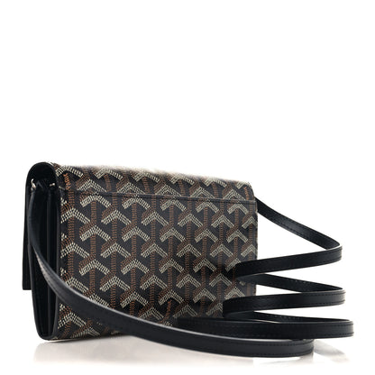 Goyard Goyardine Varenne Continental Wallet Black 3 of 6