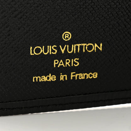 Louis Vuitton Epi French Purse Wallet Black 5 of 9