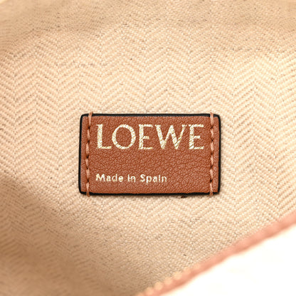 Loewe Jacquard Anagram Calfskin Small Cubi Bag Ecru Tan 6 of 10