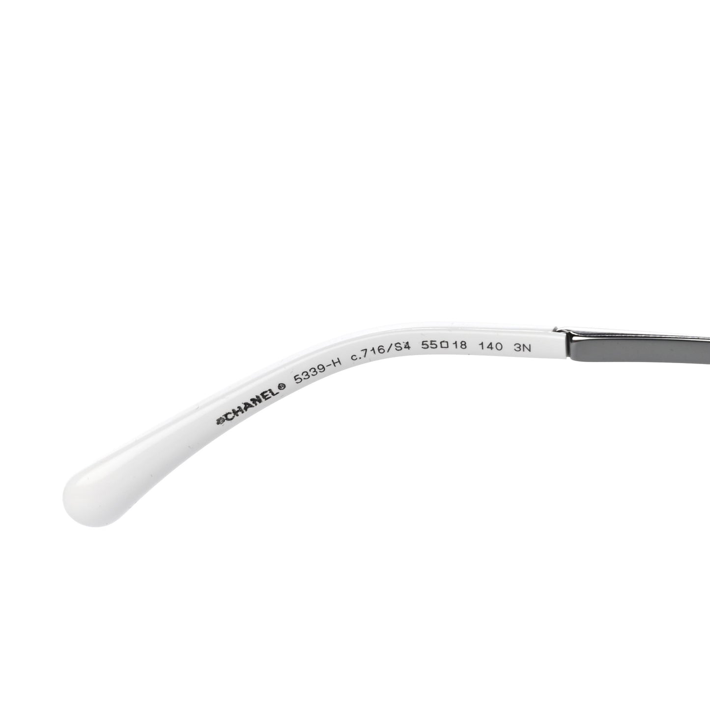 Acetate Butterfly Winter Pearl Sunglasses 5339-H White