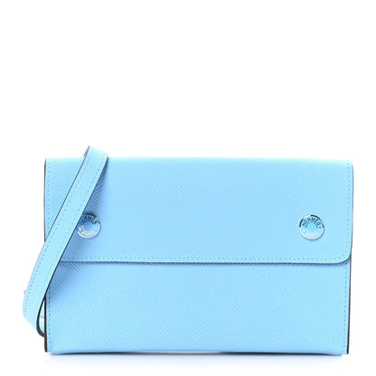 Hermes Epsom Hermesnap Wallet Celeste 1 of 11