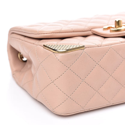 Chanel Calfskin Quilted Mini Rock The Corner Flap Pink 8 of 15