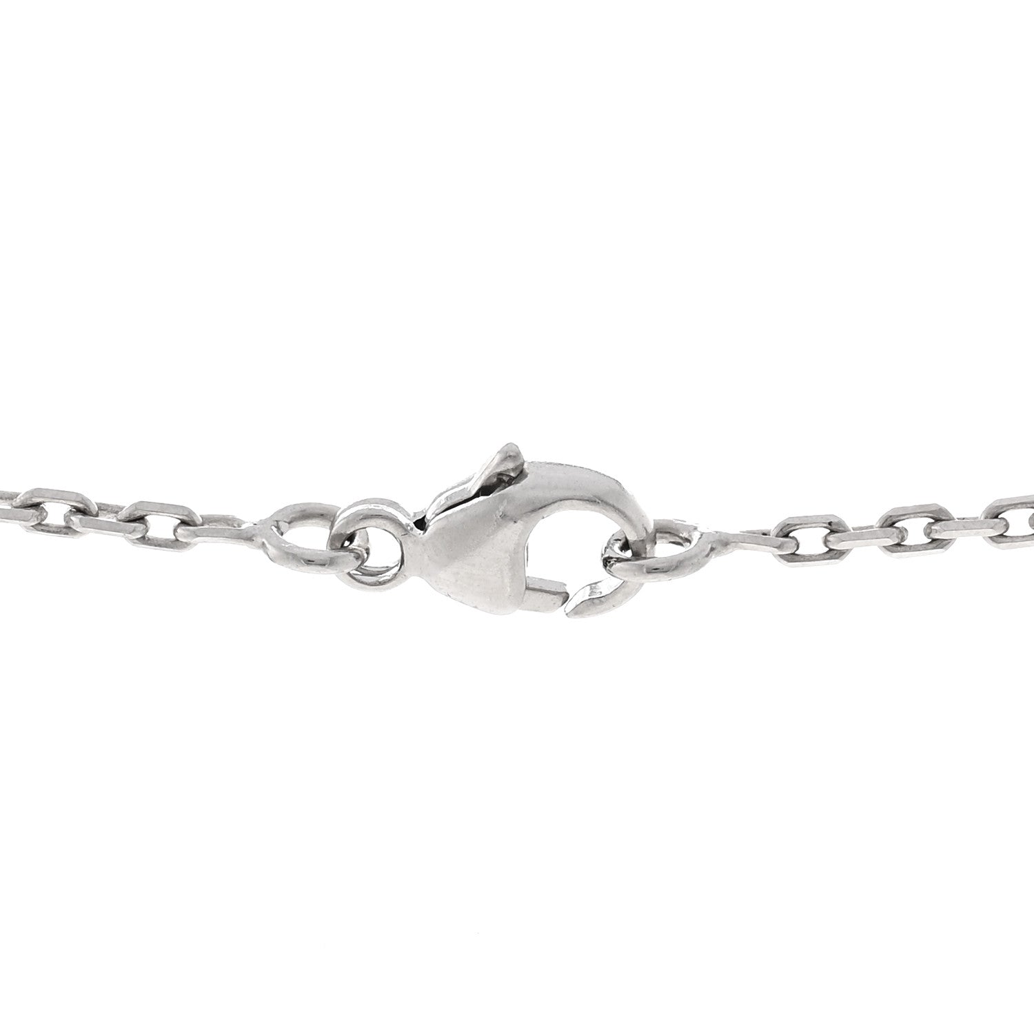 Hermes Lacquered Palladium Mini Pop H Pendant Necklace Black 4 of 6