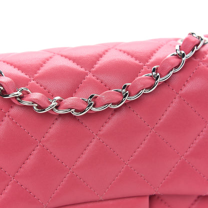 Chanel Lambskin Quilted Mini Square Flap Pink 10 of 10