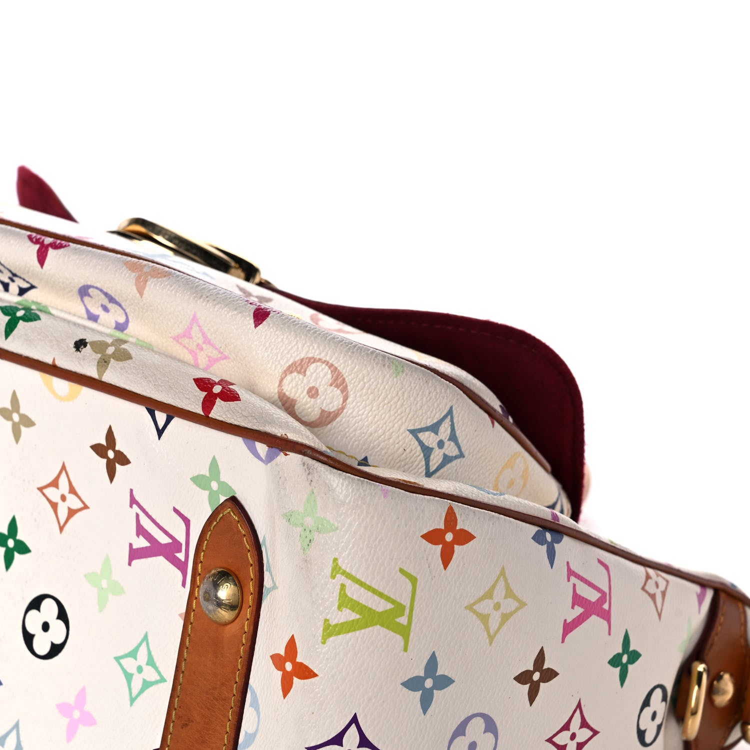 Louis Vuitton Monogram Multicolor Rita White 8 of 11