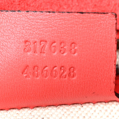 Gucci Patent Large Bright Bit Clutch Begonia Pink 6 of 10