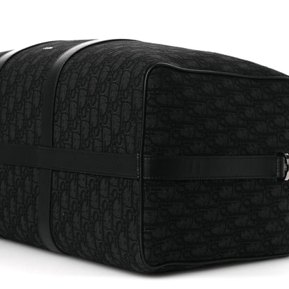 Christian Dior Oblique Jacquard Grained Calfskin Lingot 50 Black 19 of 19