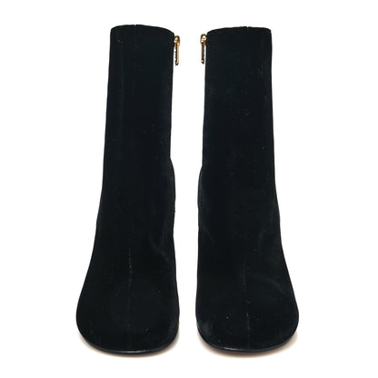 Fendi Velvet Fendi First 95mm Ankle Boots 39 Black 2 of 7