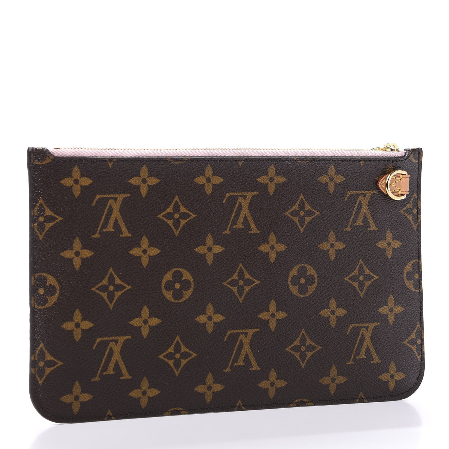 Louis Vuitton Monogram Neverfull MM GM Pochette Rose Ballerine 3 of 7