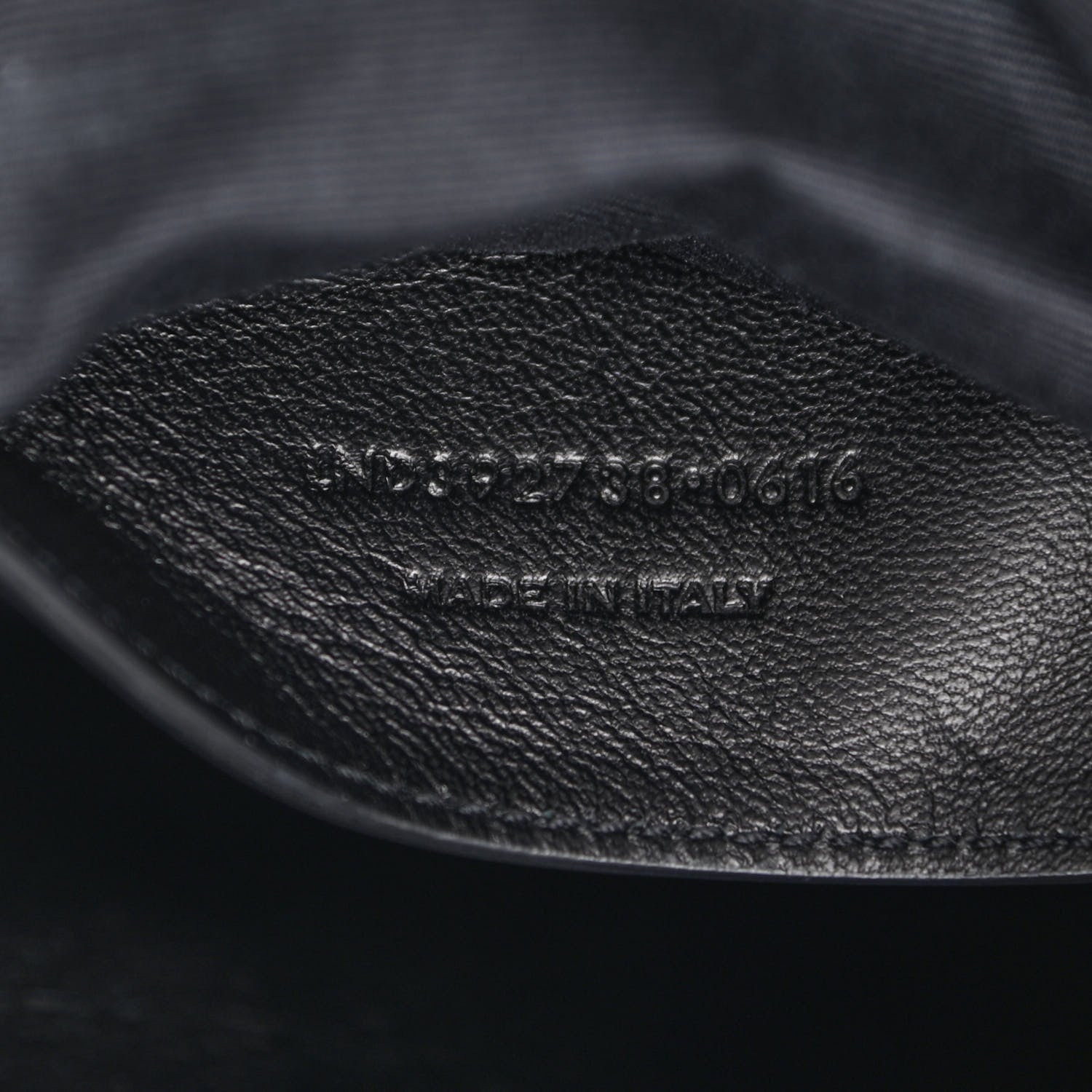 Saint Laurent Sheepskin Matelasse Chevron Monogram Large College Satchel Dark Anthracite 7 of 14