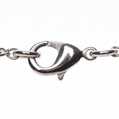 Chanel Baguette Crystal Large CC Necklace Silver Black 5 of 7