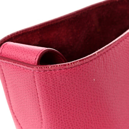 Celine Grained Calfskin Medium Phantom Luggage Fuchsia 13 of 14