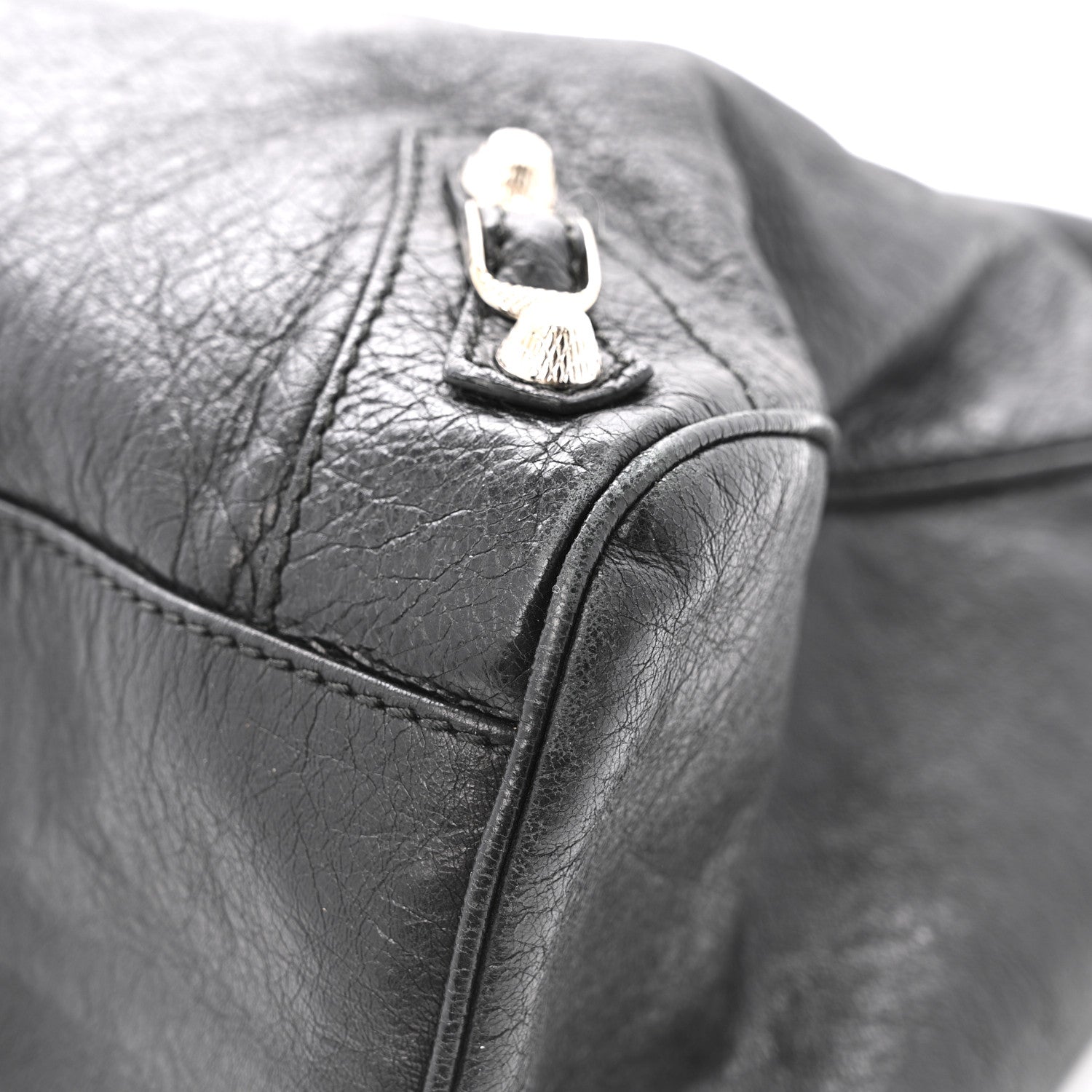Balenciaga Agneau Giant 12 Silver Hardware Velo Black 13 of 17