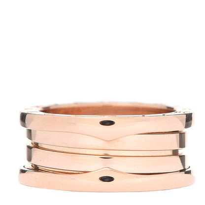 Bulgari 18K Rose Gold B.Zero1 Three-Band Ring 52 6 3 of 5