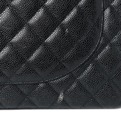 Chanel Caviar Quilted Maxi Double Flap Black 21 of 21