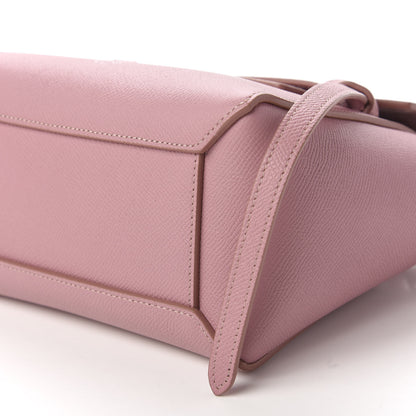 Celine Grained Calfskin Nano Belt Bag Antique Rose 7 of 9