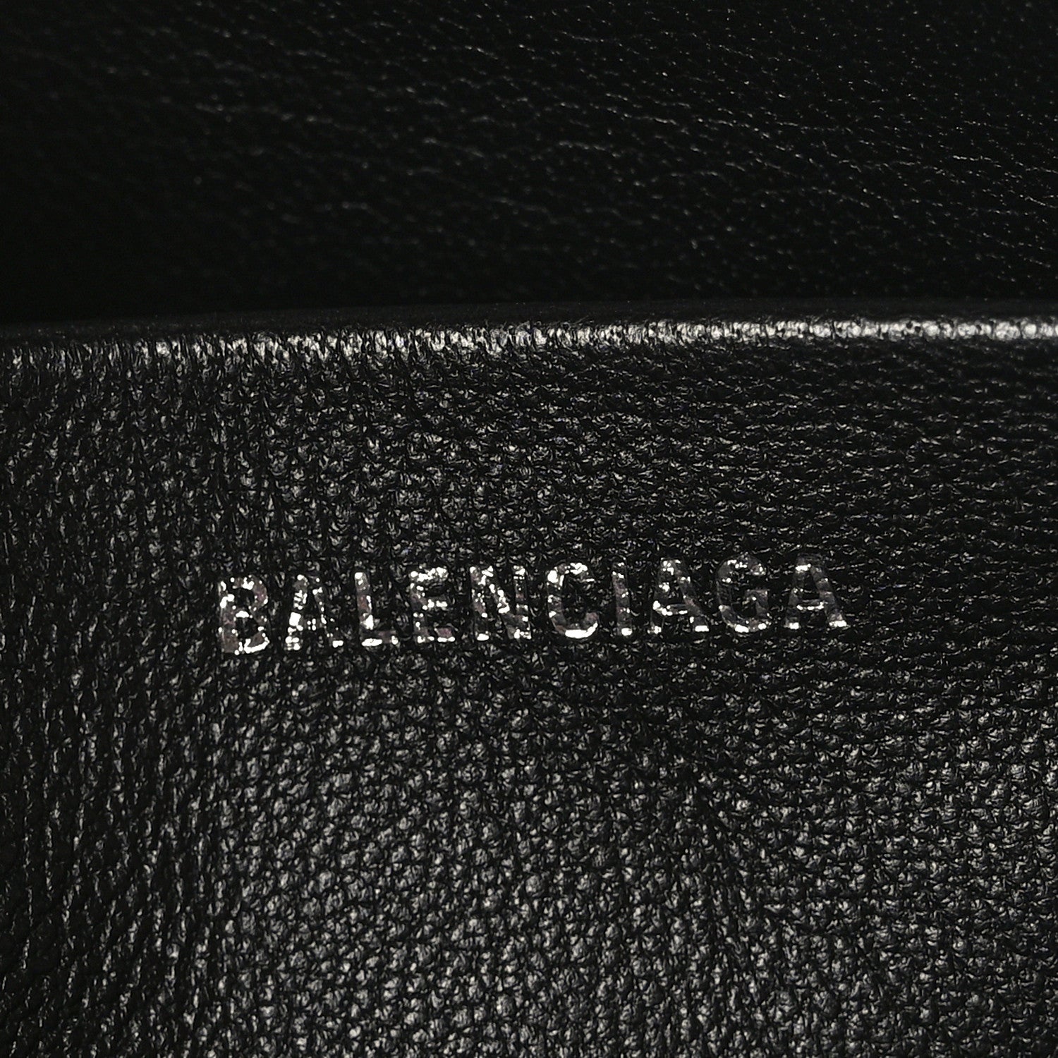 Balenciaga Calfskin Logo Large Zip Pouch Acid Pink 6 of 6