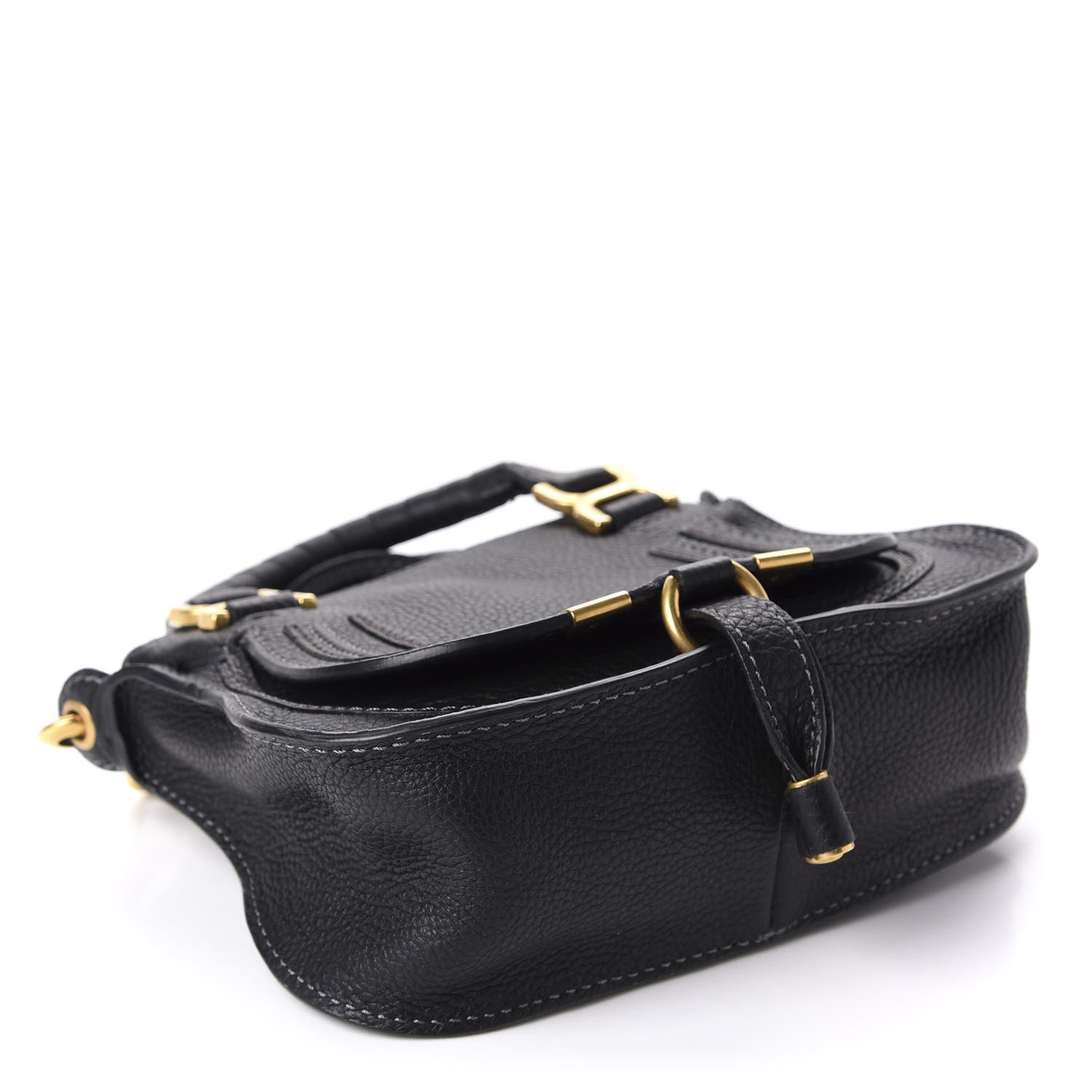 Chloe Calfskin Mini Marcie Satchel Black 5 of 11