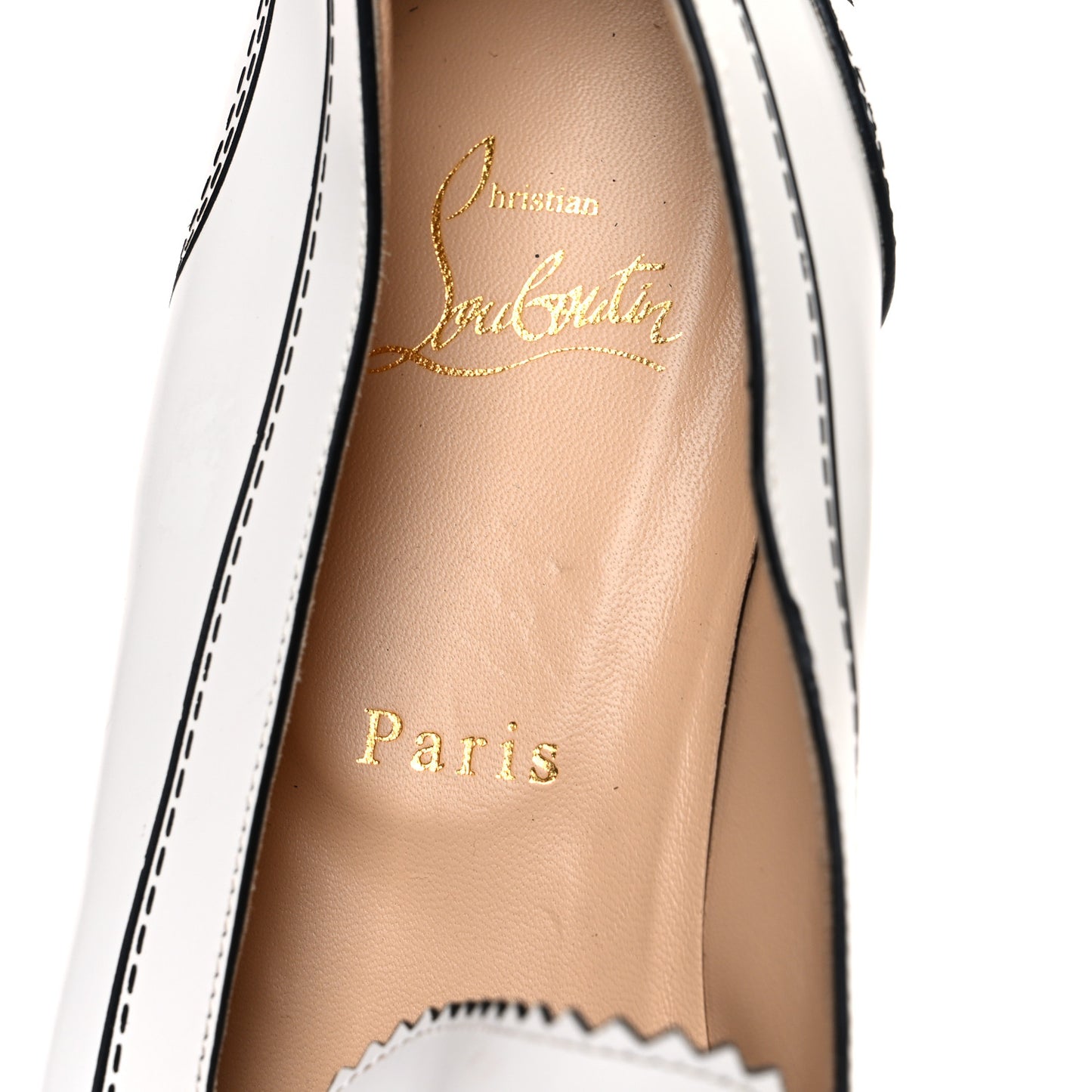 Calfskin Women Mocalaureat Tromp L'oeil Loafers 39 White