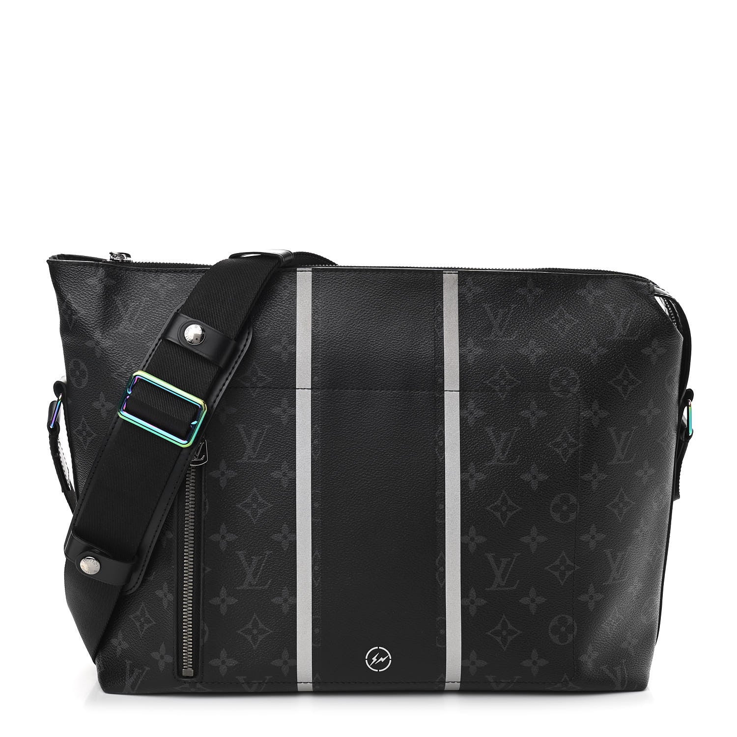 Louis Vuitton X FUJIWARA Monogram Eclipse Flash Fragment Apollo MM 1 of 11