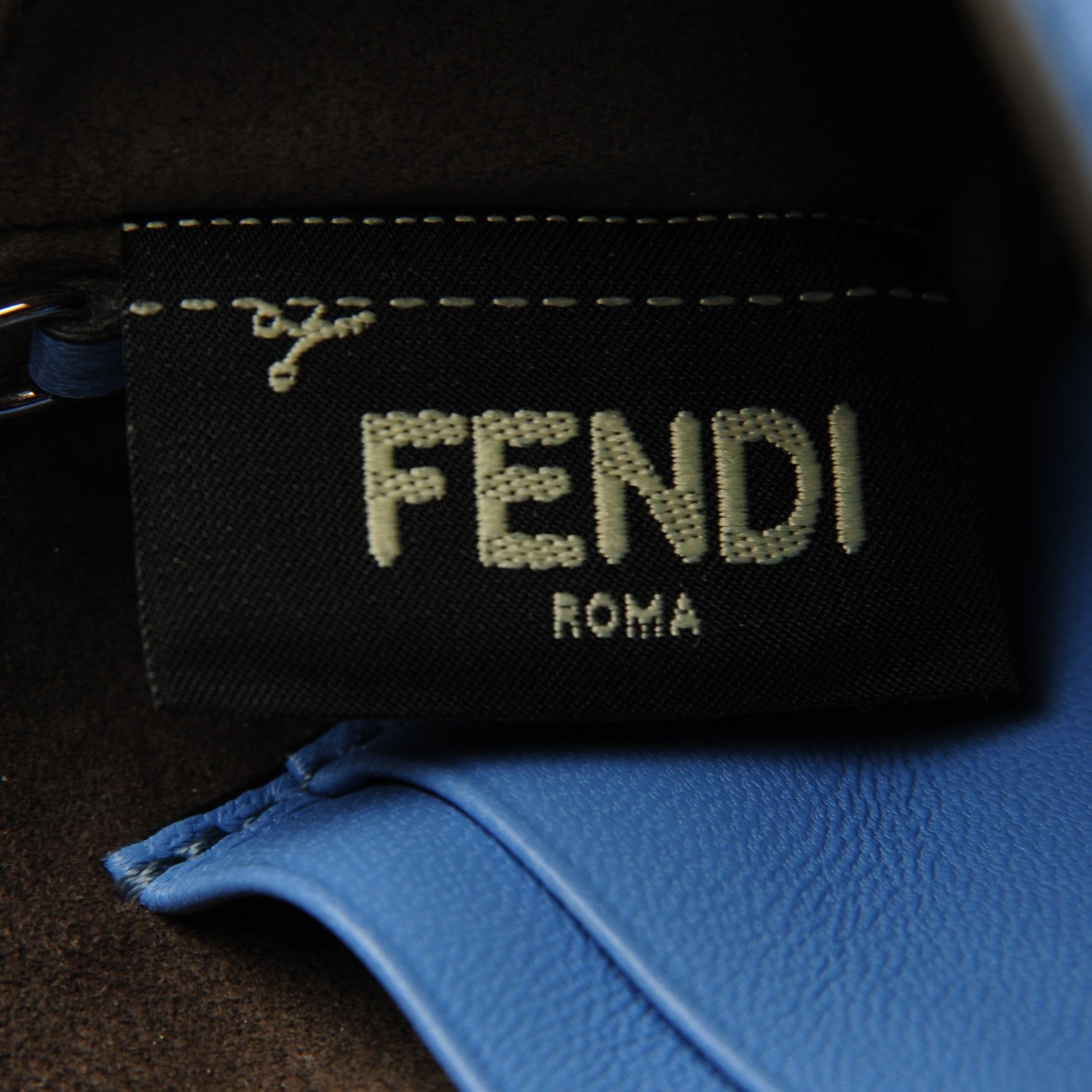 Fendi Shiny Nappa Micro Baguette Nebula 9 of 10