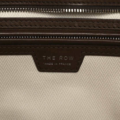 The Row Polished Saddle Calfskin Marlo 14 Dark Brown 5 of 12