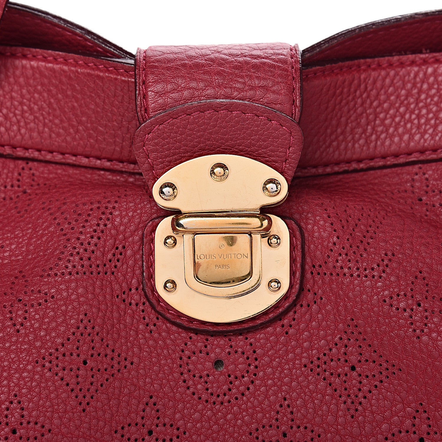 Louis Vuitton Mahina Cirrus PM Grenat 14 of 14