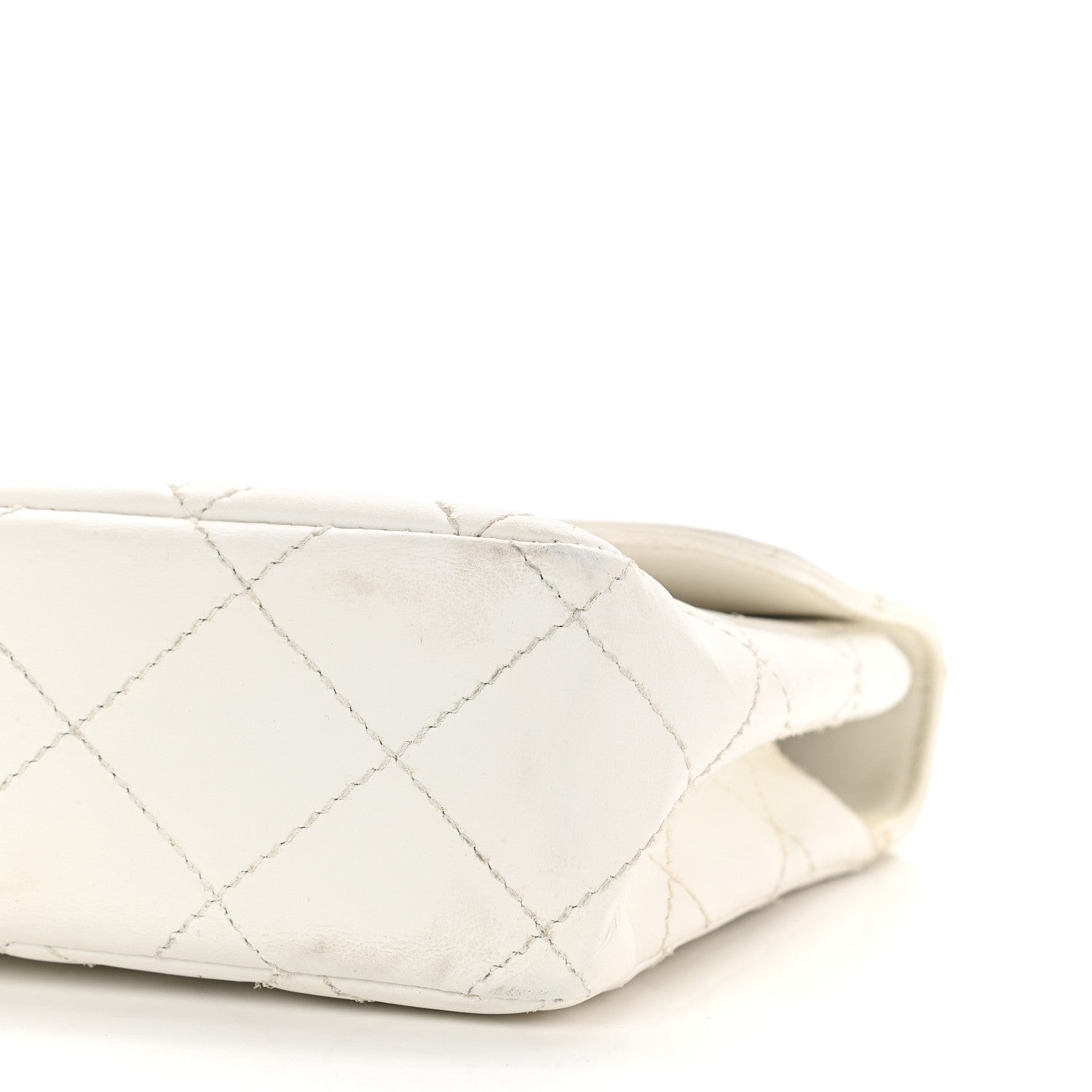 Chanel Lambskin Quilted Small Single Flap White 10 of 10