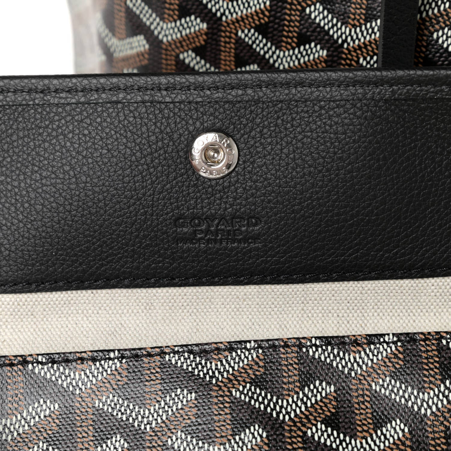 Goyard Goyardine Saint Louis PM Black 6 of 9